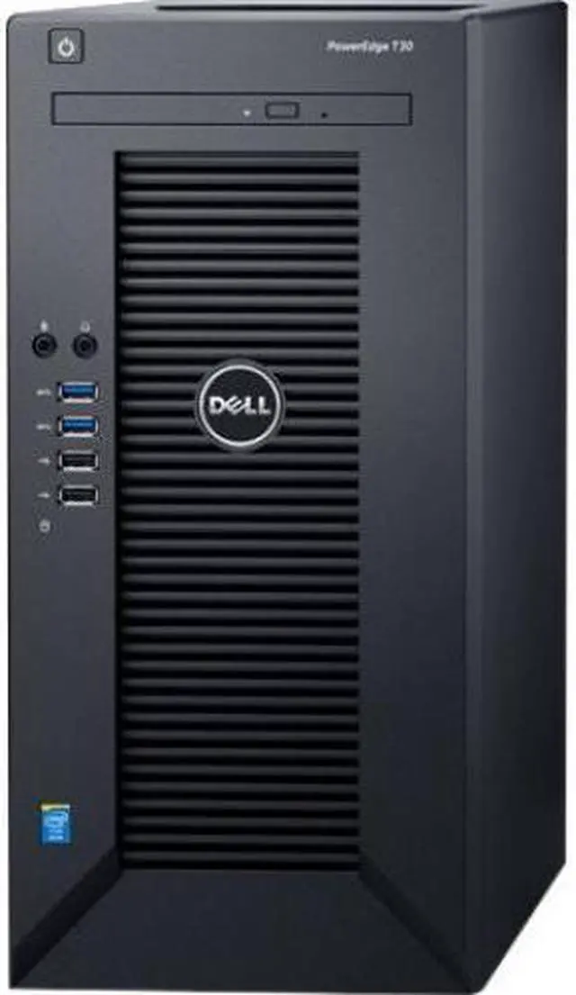 Alt view image 5 of 8 - Dell PowerEdge T30 Mini-tower Server - 1 x Intel Pentium G4400 Dual-core (2 Core) 3.30 GHz - 4 GB Installed DDR4 SDRAM - 1 TB (1 x 1 TB) Serial ATA/600 HDD - Serial ATA/600 Controller - 290 W