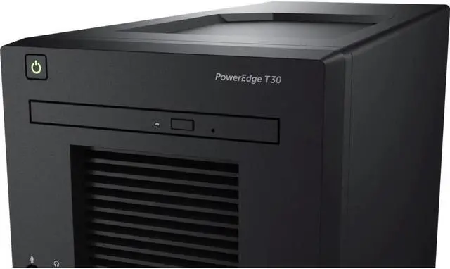 Alt view image 4 of 8 - Dell PowerEdge T30 Mini-tower Server - 1 x Intel Pentium G4400 Dual-core (2 Core) 3.30 GHz - 4 GB Installed DDR4 SDRAM - 1 TB (1 x 1 TB) Serial ATA/600 HDD - Serial ATA/600 Controller - 290 W