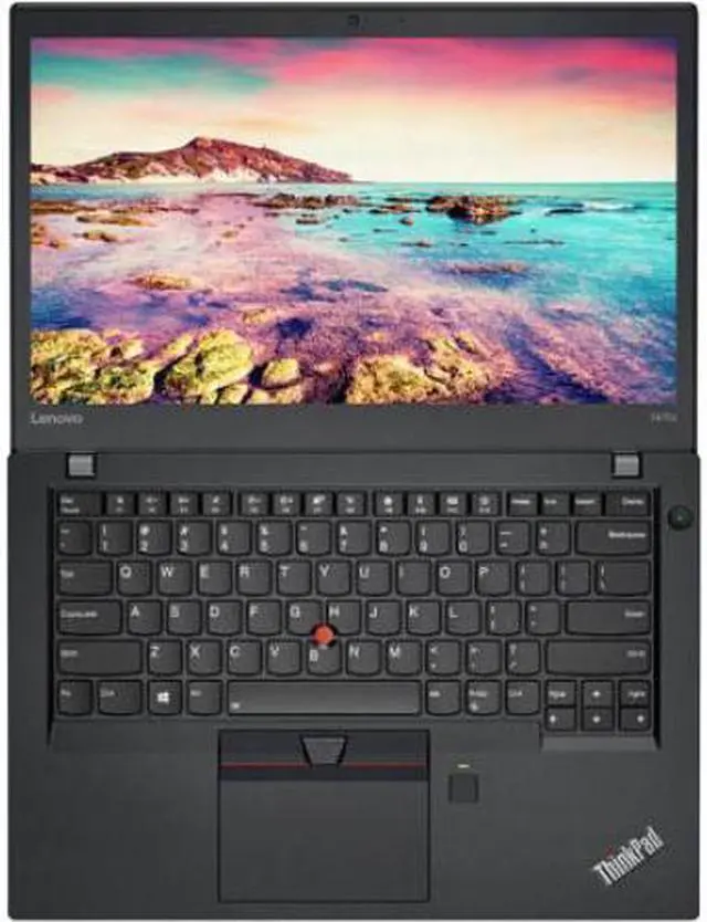 Alt view image 2 of 9 - Lenovo ThinkPad T470s 20HF004YUS 14" LCD Notebook - Intel Core i7 (7th Gen) i7-7600U Dual-core (2 Core) 2.80 GHz - 20 GB DDR4 SDRAM - 512 GB SSD - Windows 10 Pro 64-bit (English) - 2560 x 1440 - In-plane Switching (IPS) Technology - Black