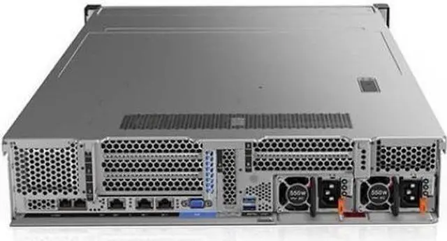 Alt view image 8 of 9 - Lenovo 7X04A02TNA Thinksystem Sr550 7X04 - Server - Rack-Mountable - 2U - 2-Way - 1 X Xeon Silver 4116 / 2.1 Ghz - Ram 32 Gb - Sas - Hot-Swap 2.5 Inch - No Hdd - Matrox G200 - Gige - No Os - Monitor: