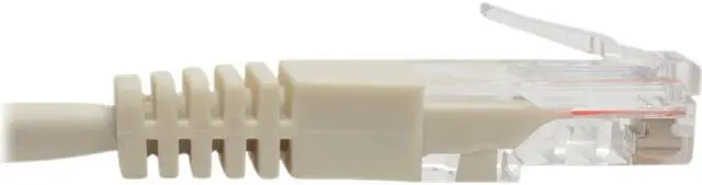 Alt view image 4 of 7 - Tripp Lite N002-015-WH Cat5E 350 Mhz Molded Utp Patch Cable (Rj45 M/M) , White, 15 Ft. - Patch Cable - Rj-45 (M) To Rj-45 (M) - 15 Ft - Utp - Cat 5E - Ieee 802.3Ab/Ieee 802.5 - Molded, Stranded - White