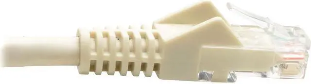 Alt view image 2 of 14 - Tripp Lite N201-008-WH Premium Cat6 Gigabit Snagless Molded Utp Patch Cable, 24 Awg, 550 Mhz/1 Gbps (Rj45 M/M) , White, 8 Ft. - Patch Cable - Rj-45 (M) To Rj-45 (M) - 8 Ft - Utp - Cat 6 - Ieee 802.3A