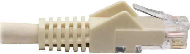 Alt view image 4 of 20 - Tripp Lite N201-06N-WH Premium Cat6 Gigabit Snagless Molded Utp Patch Cable, 24 Awg, 550 Mhz/1 Gbps (Rj45 M/M) , White, 6 In. - Patch Cable - Rj-45 (M) To Rj-45 (M) - 5.9 In - Utp - Cat 6 - Ieee 802.