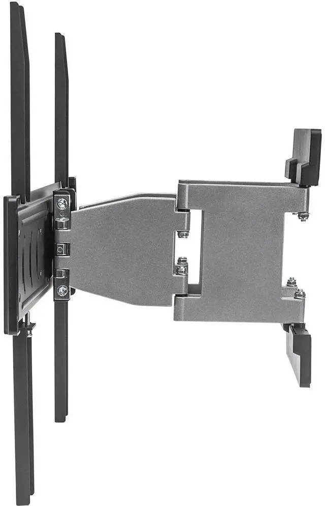 Alt view image 5 of 5 - Manhattan Ultra Slim Full-Motion Wall Mount for Large-Screen TVs, Aluminum Articulating Bracket, Tilt & Swivel, VESA Compatible, Easy Install, 32-65 Inch Displays - 461313