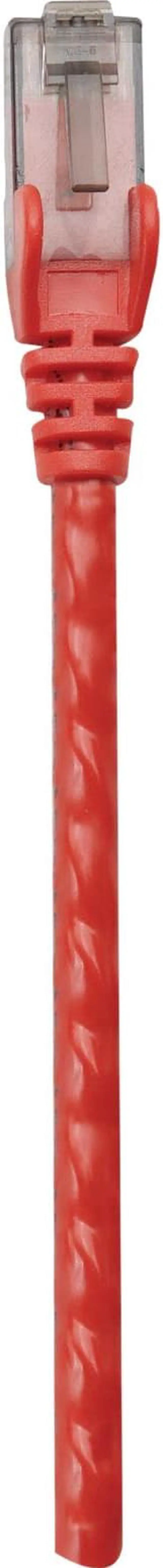 Main image of Intellinet Network Cable, Cat6, UTP, RJ45 Male / RJ45 Male, 5.0 m (14 ft.), Red
