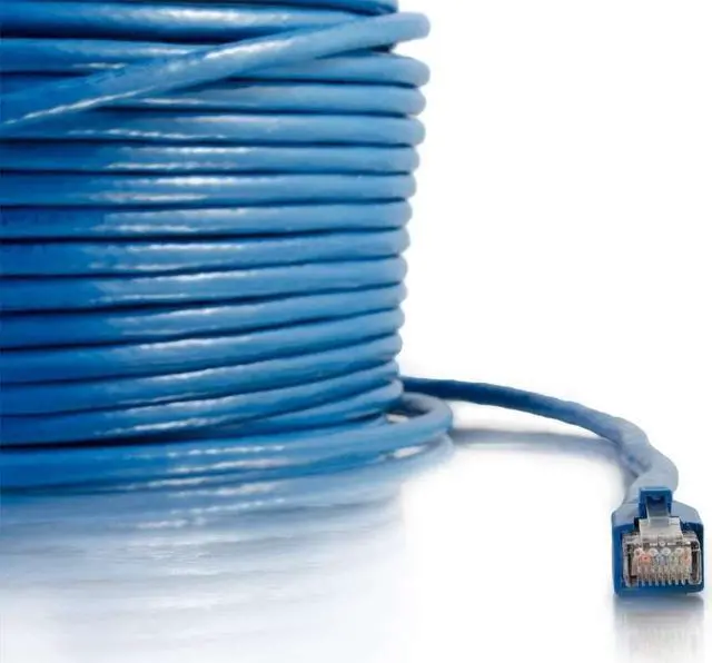 Alt view image 6 of 20 - 250ft Cat6 Blue Solid Shielded Patch Cable