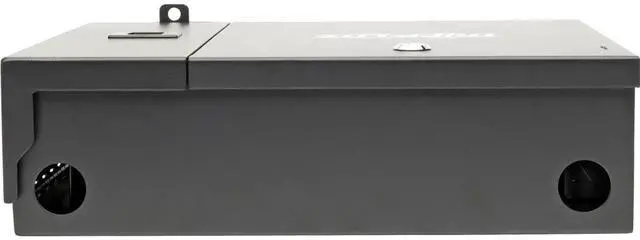 Alt view image 3 of 10 - Tripp Lite Wall-Mount Fiber Optic Distribution Enclosure, 4-Panel Capacity