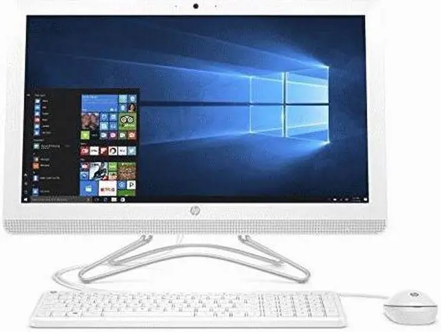 Alt view image 2 of 8 - HP All-in-One Computer 24-e040 Intel Core i3-7100U 8GB DDR4 1TB HDD 23.8" Windows 10 Home 64-Bit