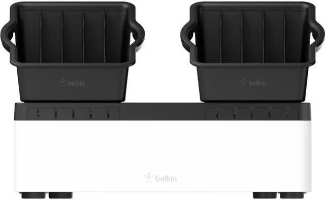 Alt view image 4 of 20 - Belkin Store and Charge Go With Portable Trays - Wired - Tablet, Notebook, Smartphone, iPad - Charging Capability