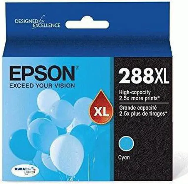 Main image of Epson DURABrite Ultra 288XL High Yield Inkjet Ink Cartridge Cyan Pack T288XL220S