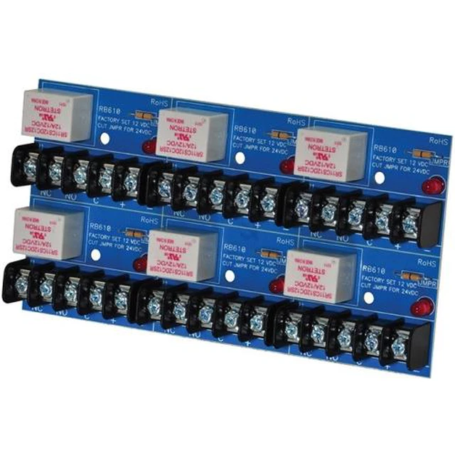 Alt view image 2 of 2 - ALTRONIX RB610 BREAK AWY RELAY 6PCK SPDT CNT