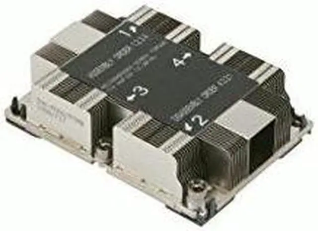 Alt view image 3 of 13 - Supermicro SNK-P0067PSMB LGA 3647-0 1U X11 Purley Platform CPU Heat Sink