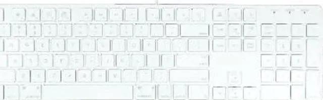 Alt view image 6 of 10 - Macally SLIMKEYPRO Usb Ultra Slim Keyboard Scissor Keys For Apple
