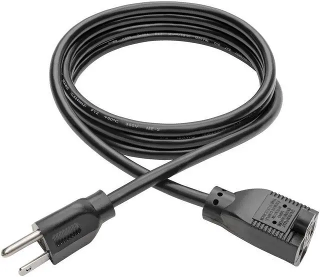 Alt view image 9 of 10 - Tripp Lite P022-006 Power Extension Cord