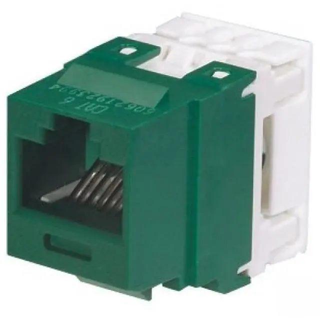 Alt view image 2 of 5 - Panduit NK688MGR NetKey NK688MBU Cat.6 Connector Adapter