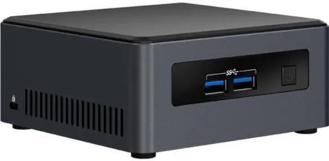 Alt view image 10 of 14 - Intel NUC (Next Unit of Computing) BLKNUC7i5DNH1E Black Mini / Booksize Barebone System