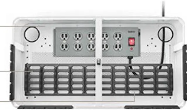 Alt view image 3 of 16 - BELKIN COMPONENTS B2B141 STORE AND CHARGE GO
