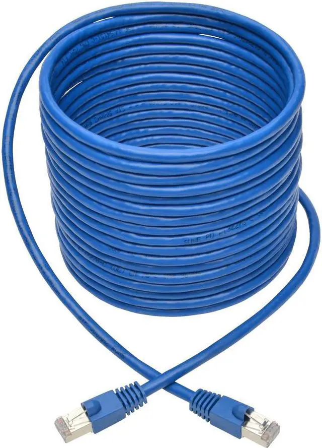 Alt view image 3 of 20 - Tripp Lite Cat6a Snagless Shielded STP Network Patch Cable 10G Certified PoE B