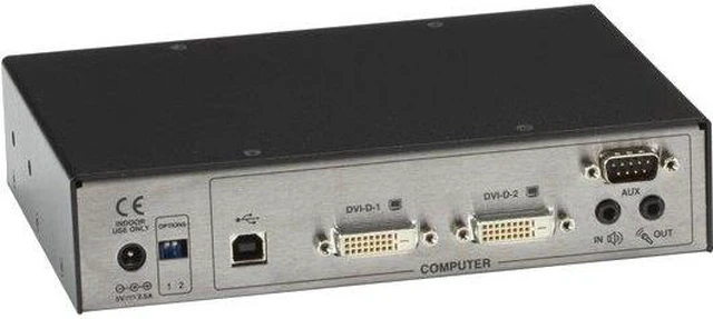 Alt view image 3 of 7 - KVM-OVER-IP MATRIX RECEIVER KIT - DUAL-HEAD, (2) DUAL-LINK DVI-D, AUDIO, (4) USB