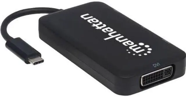 Alt view image 3 of 9 - Manhattan 152600 Usb-C 4-In-1 Audio/Video Converter