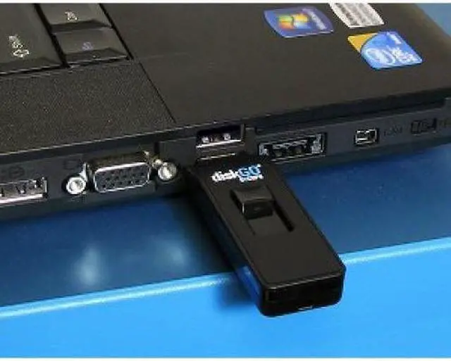Alt view image 4 of 7 - EDGE 64GB DiskGo Secure Pro USB 3.0 Flash Drive