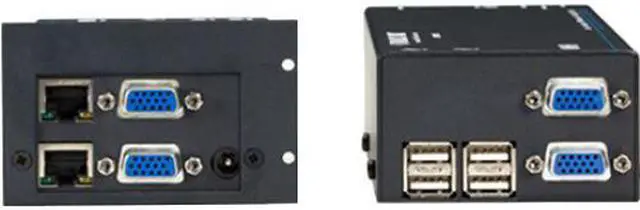 Alt view image 2 of 9 - BLACK BOX ACU5250A-R2 SERVSWITCH WIZARD USB KVM EXTENDER WITH DUAL-HEAD VGA AND AUDIO