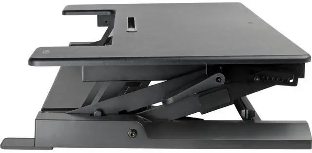 Alt view image 4 of 18 - Tripp Lite WWSSD3622 Height Adjustable 36x22 Sit Stand Desktop Workstation