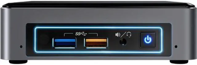Alt view image 2 of 7 - Intel NUC 7 Enthusiast Mini PC Kit i7-7567U 16GB 512GB SSD Win10 NUC7i7BNKQ