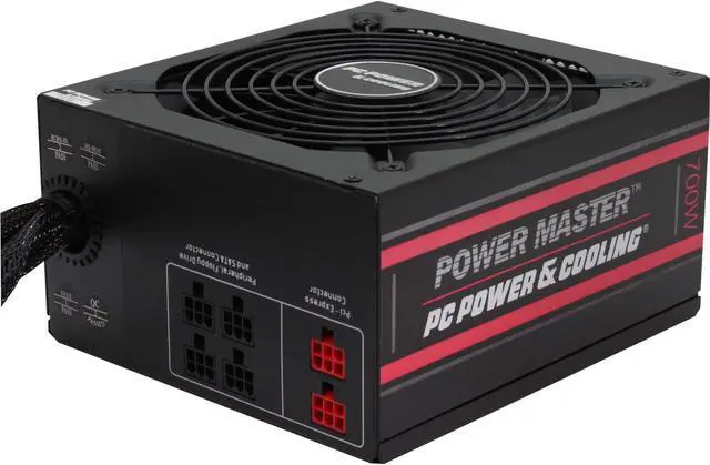 Alt view image 7 of 14 - PC Power & Cooling’s Power Master Series 700 Watt, 80 Plus Bronze, Semi-Modular, Active PFC, Industrial Grade ATX PC Power Supply, 3 Year Warranty, FPS0700-A2S00