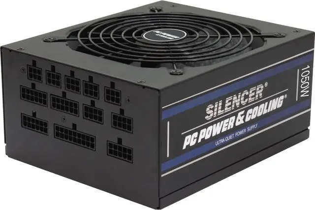 Alt view image 7 of 18 - PC Power & Cooling’s Silencer Series 1050 Watt, 80 Plus Platinum, Fully-Modular, Active PFC, Ultra Quiet ATX PC Power Supply, 10 Year Warranty, FPS1050-A5M00