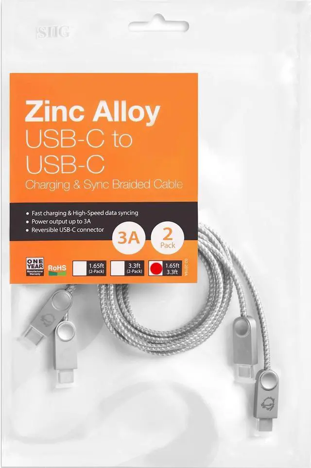 Alt view image 9 of 15 - SIIG Sync/Charge USB Data Transfer Cable