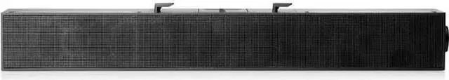 Alt view image 2 of 9 - HP S100 - Sound bar - For Monitor - 2.5 Watt - Black S100 Sound Bar
