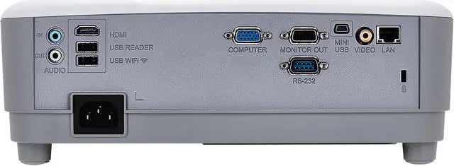 Alt view image 2 of 20 - ViewSonic PG603X 3600 Lumens XGA Networkable Home and Office Projector with HDMI and USB