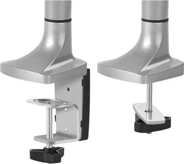 Alt view image 4 of 18 - SIIG CE-MT2E12-S1 High Premium Aluminum Gas Spring Desk Mount - Dual Monitor, VESA (75x75/100x100)