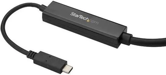 Alt view image 3 of 6 - StarTech.com CDP2DPMM3MB 9.8 ft (3 m) USB-C to DisplayPort Cable - USB Type-C to DP Video Adapter Cable - 4K 60Hz - Black