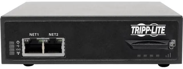 Alt view image 2 of 20 - Tripp Lite 8-Port Serial Console Server with 4G LTE Cellular Gateway, Dual GB NIC, 4Gb Flash and Dual SIM (B093-008-2E4U-V)