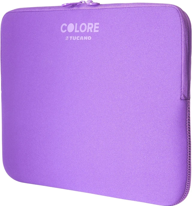 Alt view image 17 of 20 - TUCANO BFC1314PURP 13-14 inch Colore Second Skin Laptop Sleeve - Purple