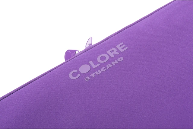 Alt view image 15 of 20 - TUCANO BFC1314PURP 13-14 inch Colore Second Skin Laptop Sleeve - Purple