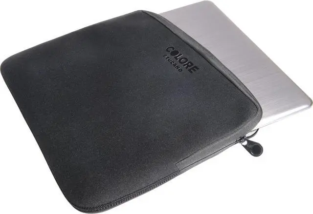 Alt view image 15 of 20 - TUCANO BFC1516BLK 15-16 inch Colore Second Skin Laptop Sleeve - Black