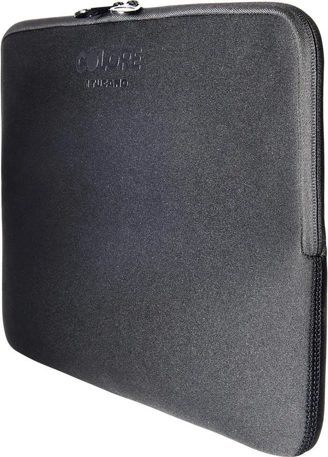 Alt view image 11 of 17 - Tucano BFC1112 11.6"/12.5" Colore Second Skin Notebook Case (Black)