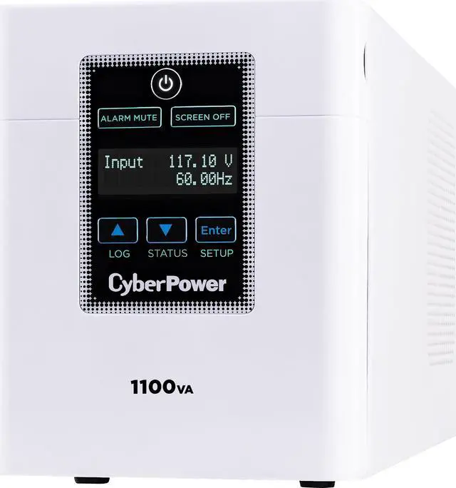 Alt view image 2 of 8 - CyberPower M1100XL Medical Grade Mini-Tower 1100VA/880W UPS