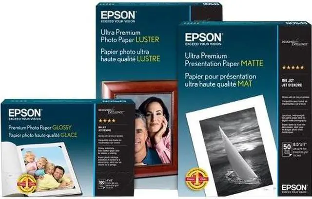 Main image of Epson Ultra Premium Inkjet Print Screen Positive Film - 17" x 100 ft - Glossy, Luster, Matte - 1 Roll - Clear