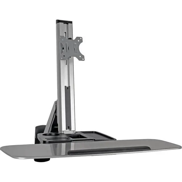 Alt view image 2 of 10 - Tripp Lite WorkWise Wall-Mounted Workstation, Single Display (WWSS1332W)