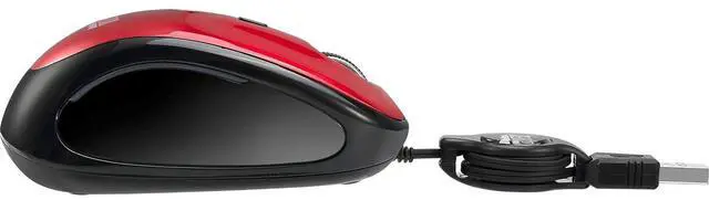 Alt view image 6 of 16 - Adesso iMouse S8R - USB Illuminated Retractable Mini Mouse
