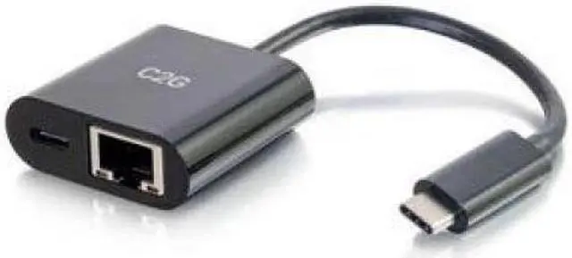 Alt view image 2 of 11 - C2g Usb C To Ethernet Adapter With Ethernet