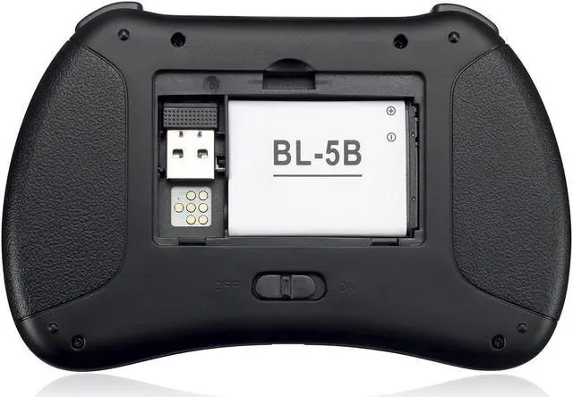 Main image of Adesso SlimTouch 4040 - Wireless Illuminated Keyboard with Built-in Touchpad