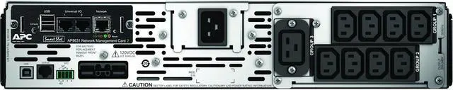 Alt view image 2 of 13 - APC SMX2200R2HVNC Smart-UPS X 2200 VA Rack / Tower LCD 200-240V with Network Card