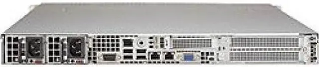 Alt view image 4 of 7 - Supermicro SuperChassis CSE-815TQ-R706WB 700W/750W 1U Rackmount Server Chassis (Black)