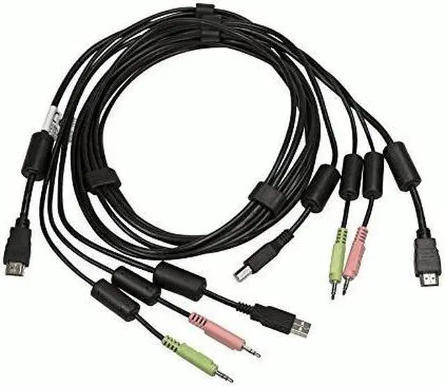 Main image of Avocent 6 ft. USB keyboard, mouse & DisplayPort video cable with audio - Use with SV220D-001 or SV240D-001 CBL0126