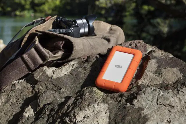 Alt view image 14 of 14 - LaCie Rugged Secure USB-C 2TB All-Terrain Encrypted Portable Hard Drive Model STFR2000403
